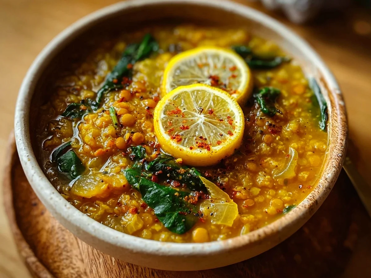 Anti-Inflammatory Golden Lemon Lentil Soup Recipe - Image 1