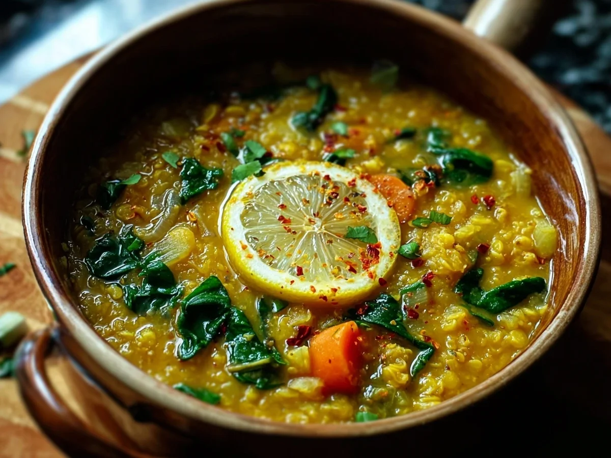 Anti-Inflammatory Golden Lemon Lentil Soup Recipe - Image 2