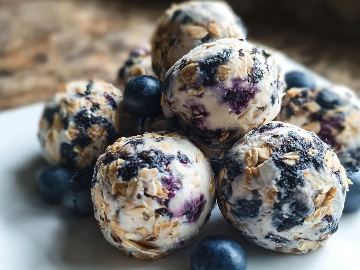 Blueberry Cheesecake Protein Bites: High-Protein Snack - Image 2