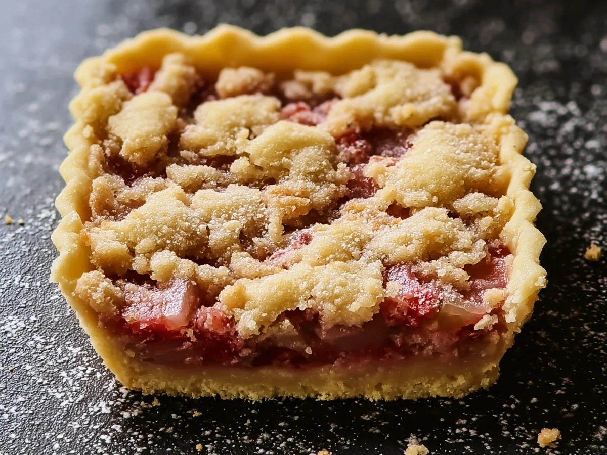 Buttery Rhubarb Shortbread Bars Recipe - Image 2