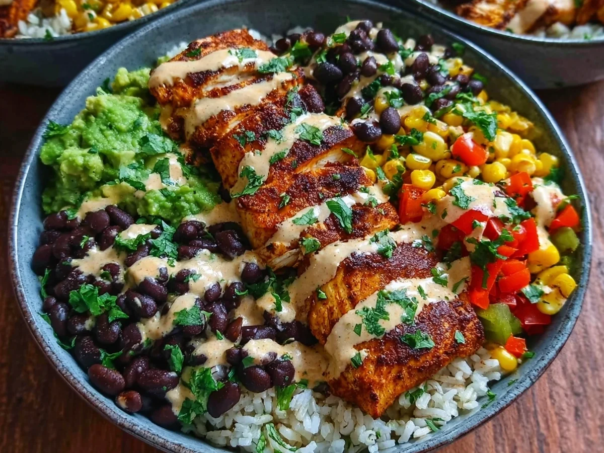 Chipotle Chicken Bowl: High Protein Meal Prep - Image 2