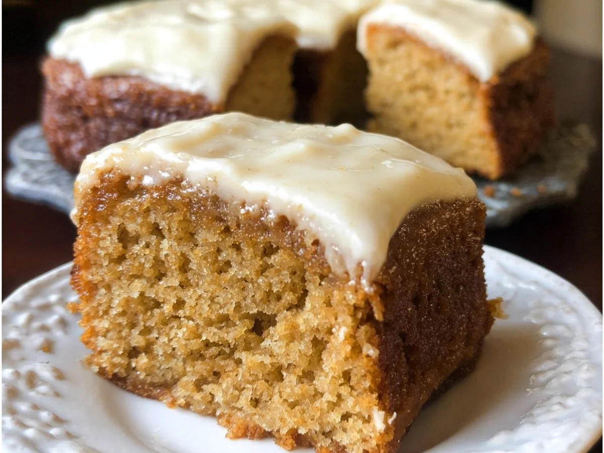 Classic Applesauce Cake: Soft & Moist Dessert - Image 1