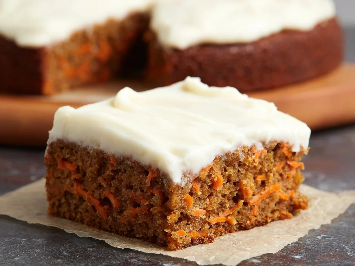 Classic Healthy Carrot Cake with Ricotta Frosting - Image 2