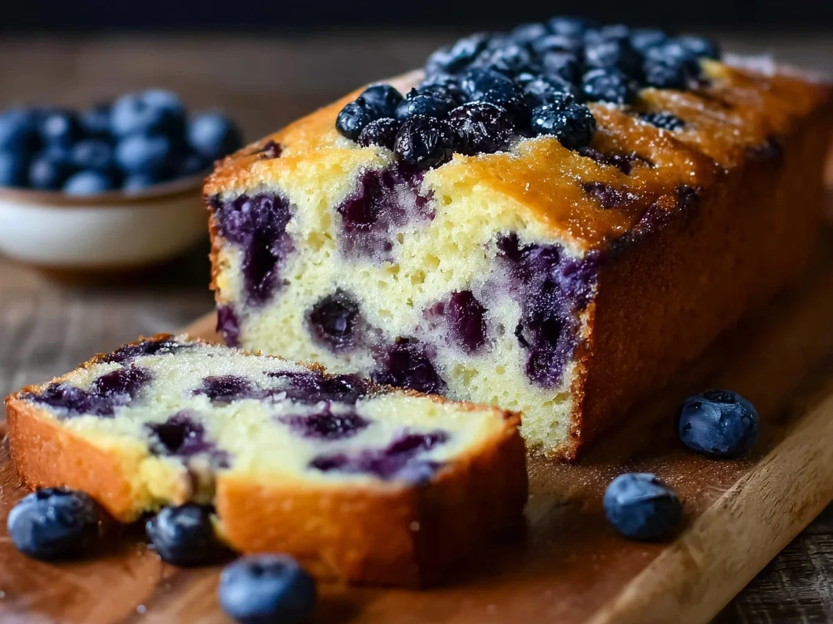 Cottage Cheese Blueberry Bread: High Protein & Moist - Image 2