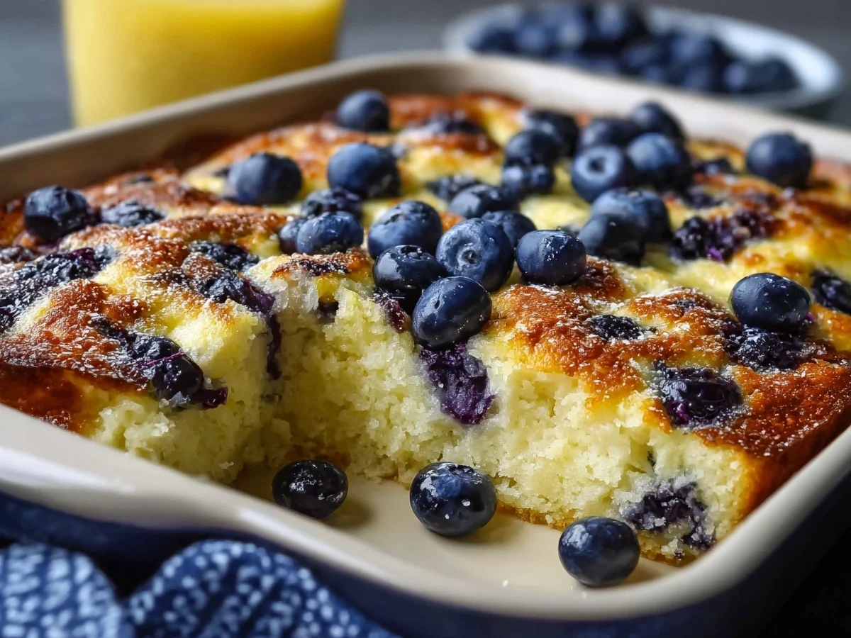 Creamy Blueberry Cottage Cheese Breakfast Bake Recipe - Image 2