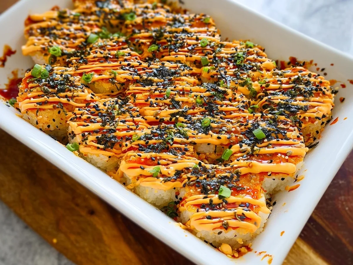 Creamy Salmon Sushi Bake: Easy Family Dinner - Image 2