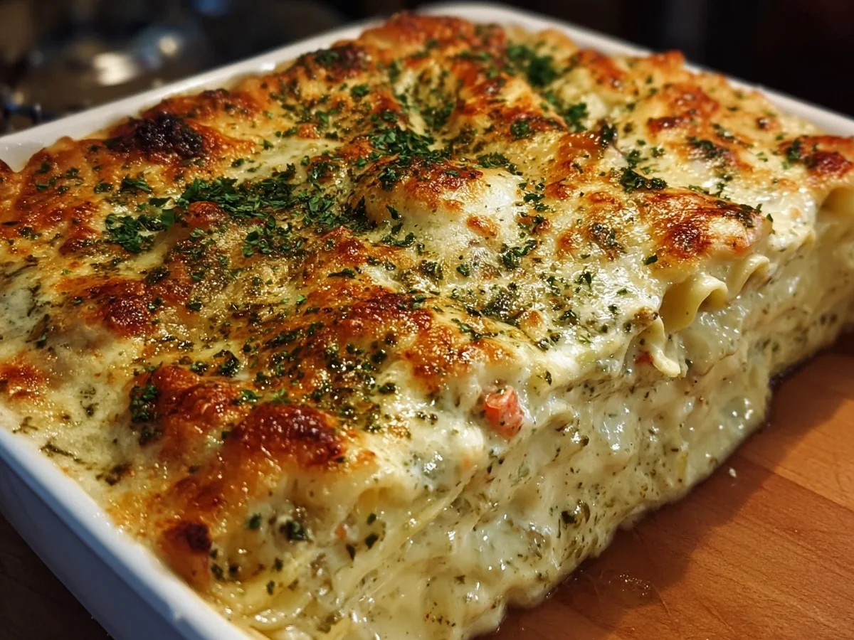 Creamy Vegetable Lasagna with White Sauce | Meal Prep Ready - Image 1