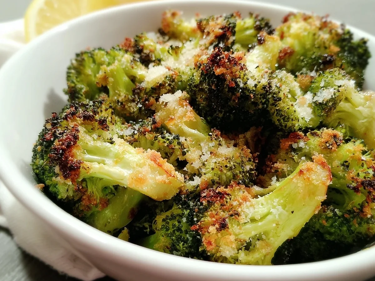 Crispy Parmesan Crusted Broccoli Florets in 20 Mins - Image 2