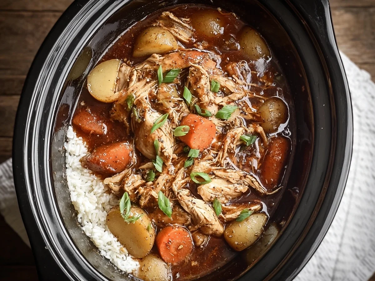 Crock Pot Chicken: Juicy & Effortless Slow Cooker Meal - Image 1