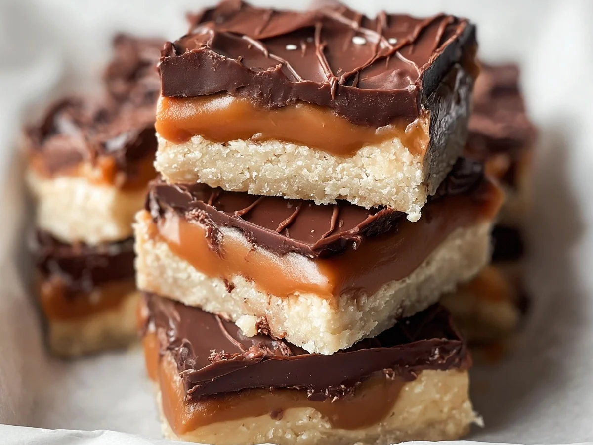 Decadent Low Carb Millionaire Bars - Image 2