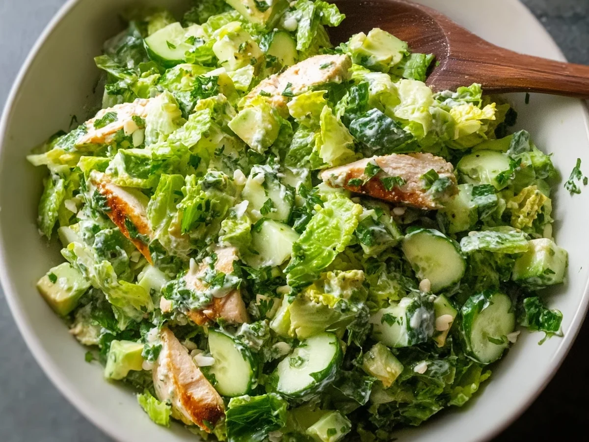 Green Goddess Salad: Creamy, Crunchy & Fresh - Image 1