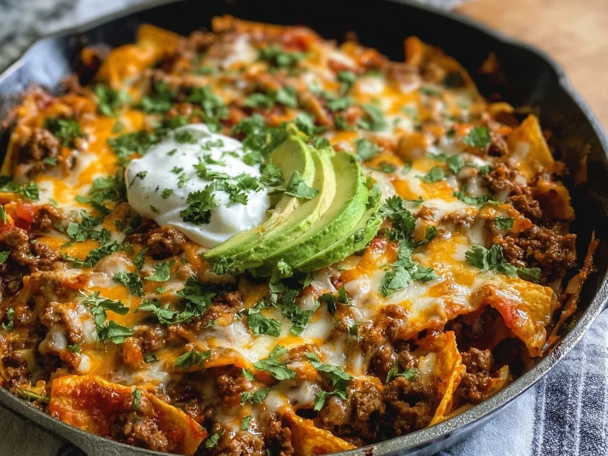 Ground Beef Enchilada Skillet: Easy One-Pan Dinner - Image 2
