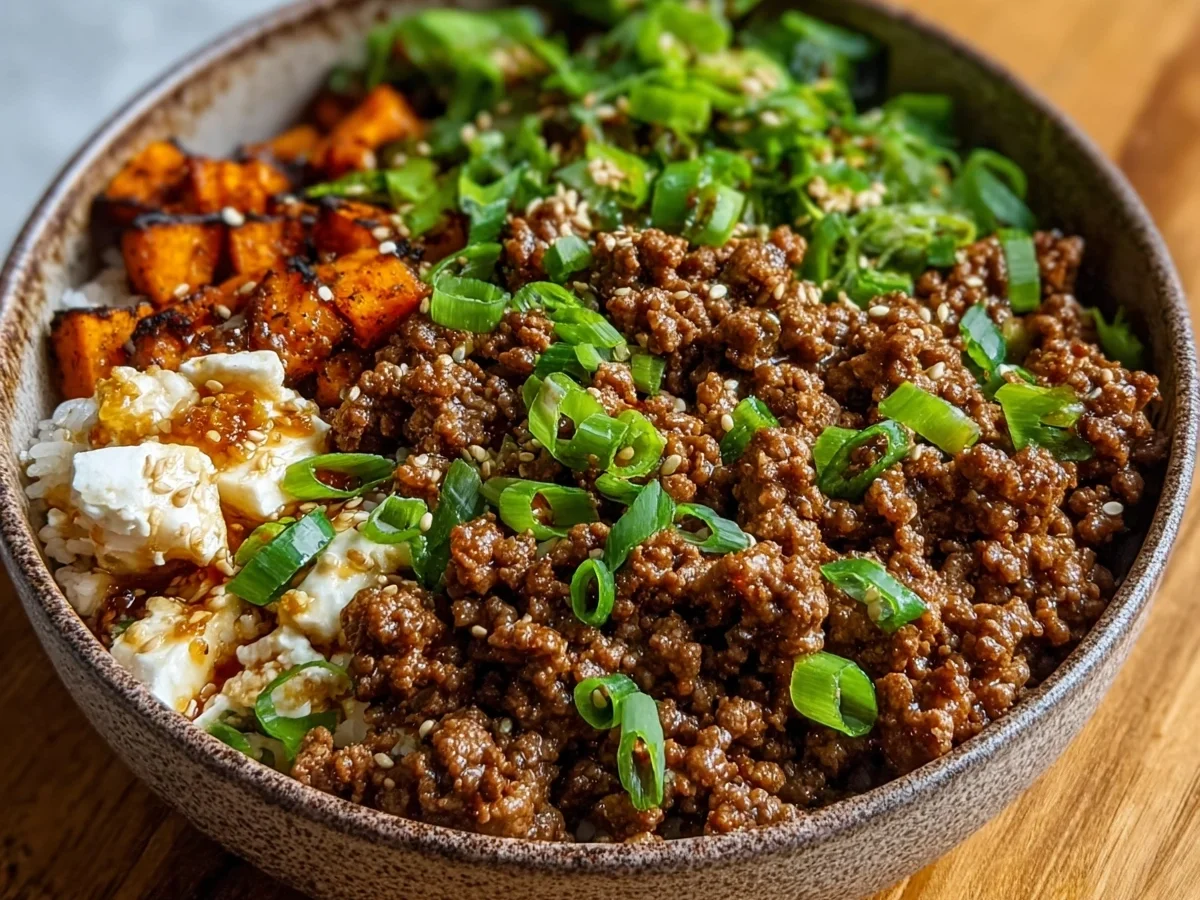 Ground Beef Hot Honey Bowl: High-Protein, Viral Recipe - Image 2