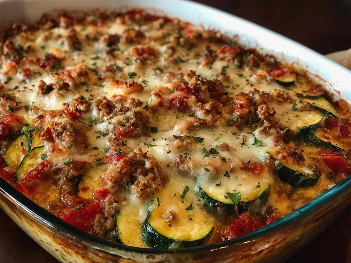 Ground Turkey Zucchini Casserole for Easy Meal Prep - Image 2