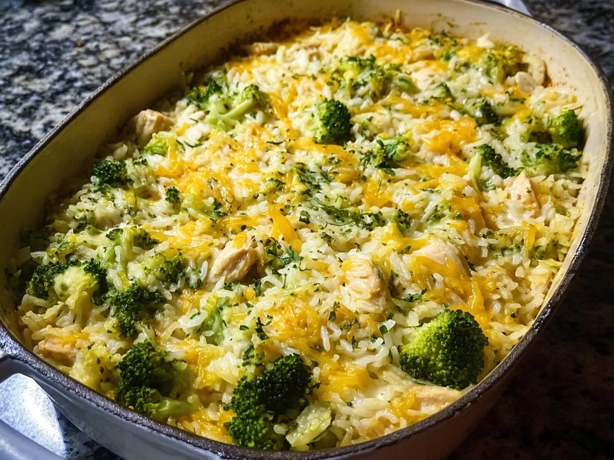 Healthy Chicken Broccoli Rice Casserole Meal Prep - Image 1