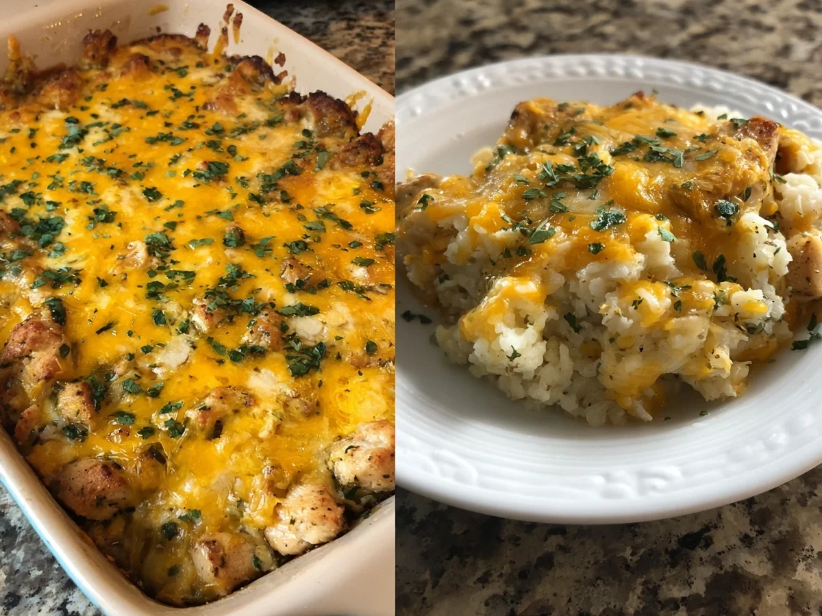 Healthy Chicken Cauliflower Rice Casserole Recipe - Image 2