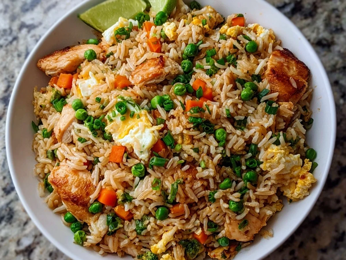 Healthy Chicken Fried Rice: High Protein Meal Prep - Image 2