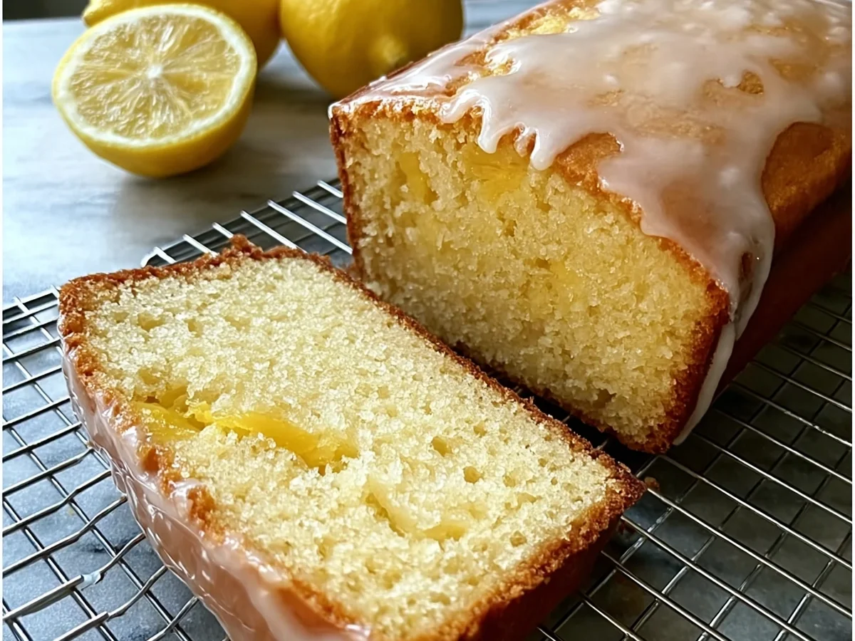 Healthy Greek Yogurt Lemon Loaf Cake Recipe - Image 1