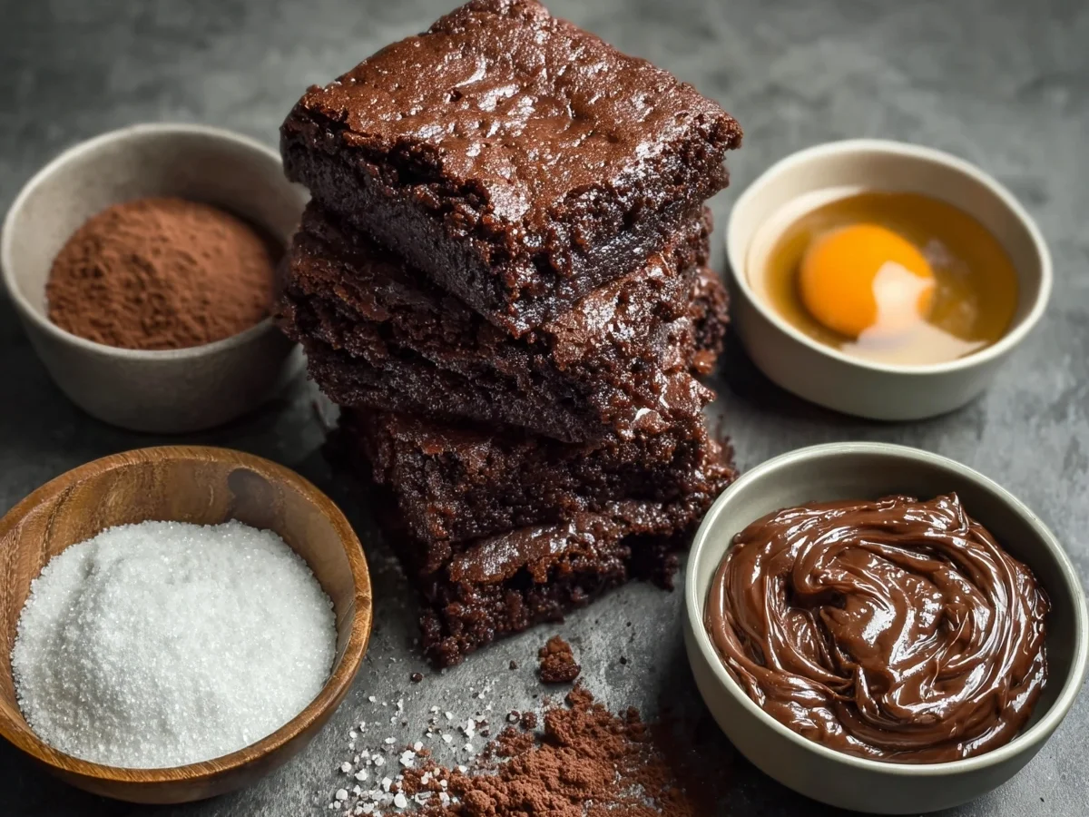 Healthy Low Calorie Greek Yogurt Brownies - Image 1