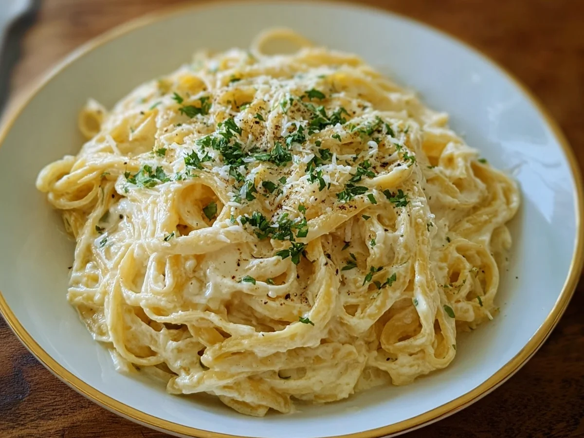High-Protein Cottage Cheese Alfredo | Creamy & Quick - Image 1