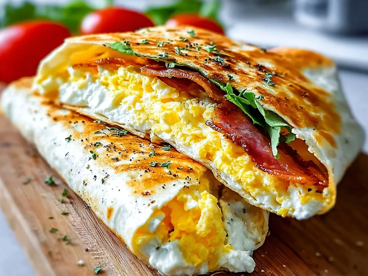 High Protein Cottage Cheese Wraps: Quick & Healthy - Image 2