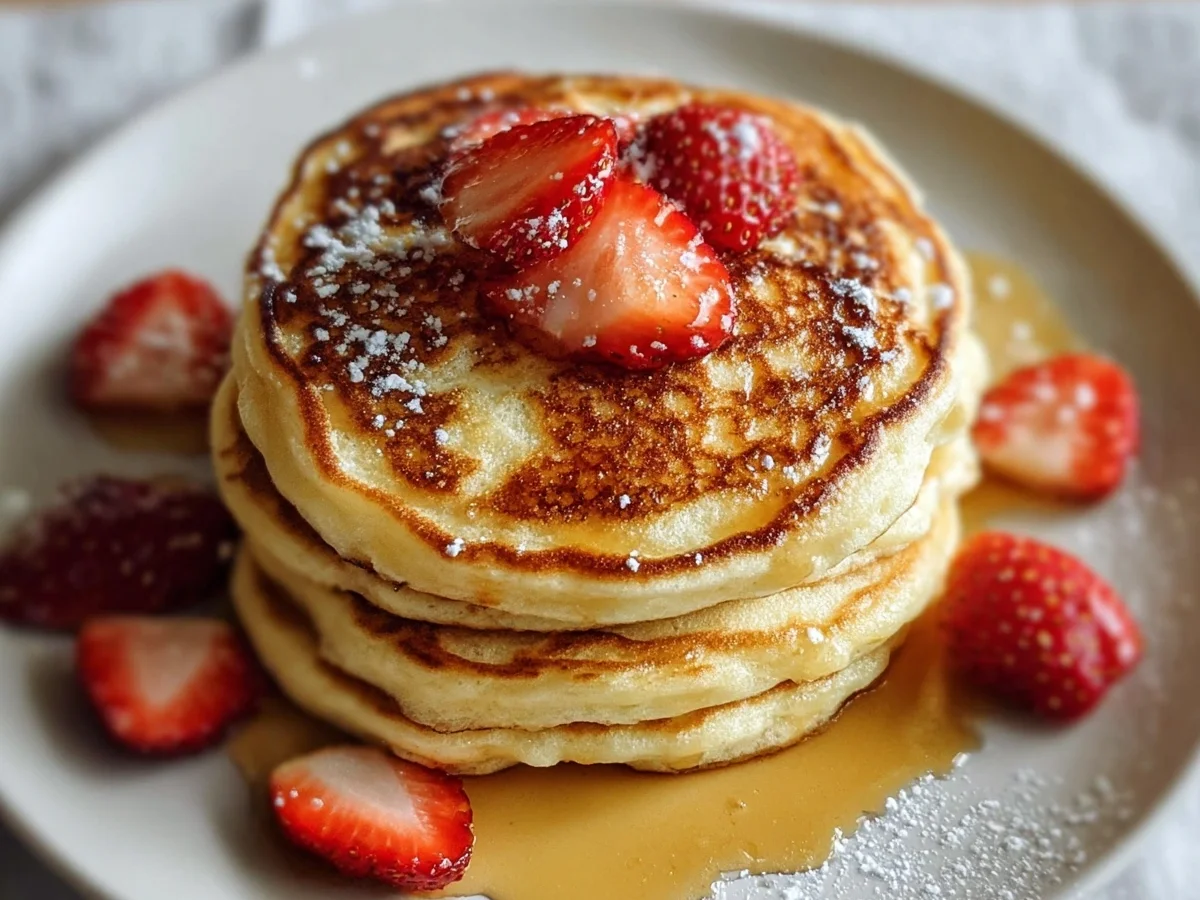 High-Protein Fluffy Pancakes: Energizing Breakfast - Image 1