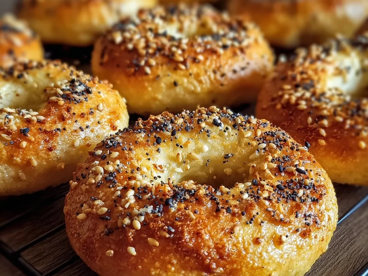 High Protein Greek Yogurt Bagels: Quick & Easy Recipe - Image 1