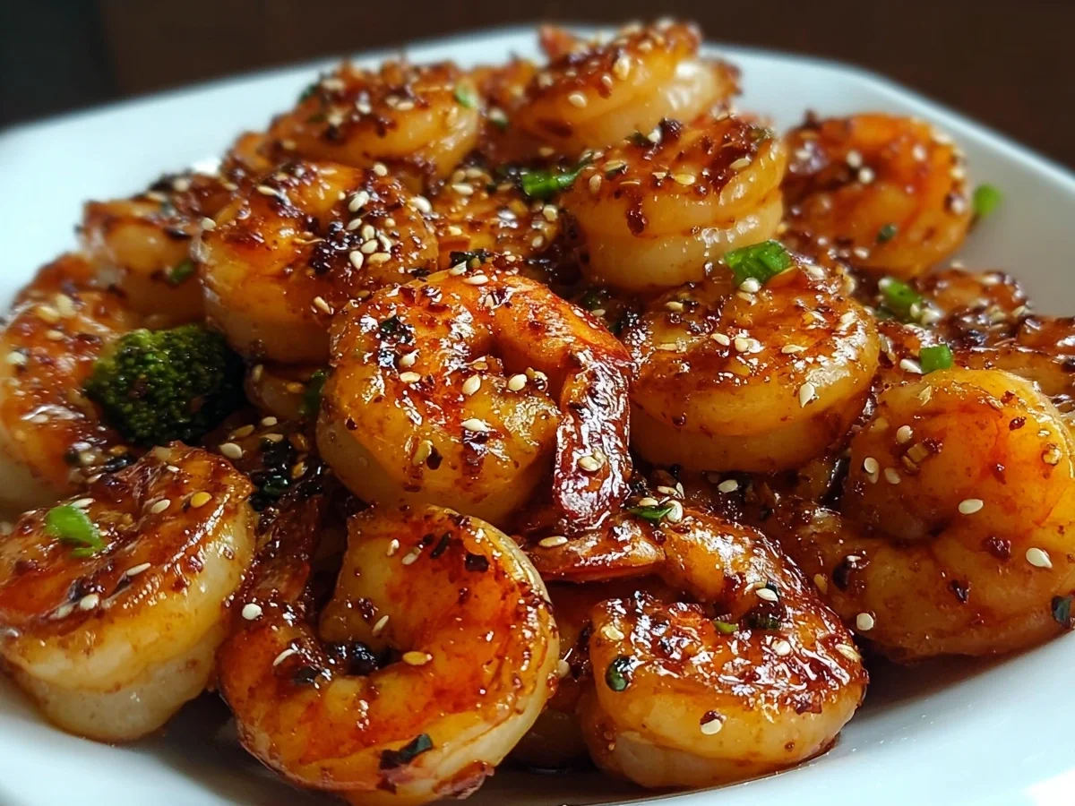 High Protein Honey Garlic Shrimp Dinner Recipe - Image 2