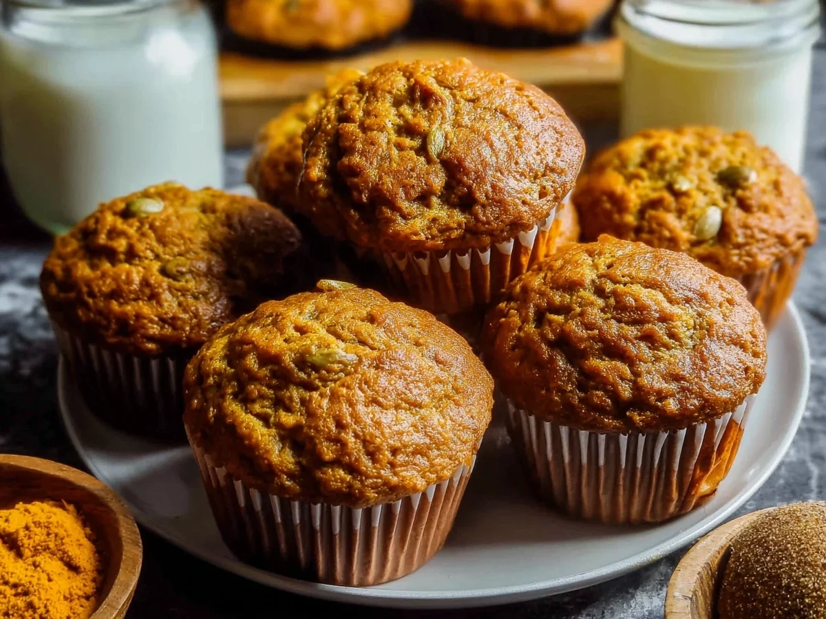 High Protein Pumpkin Muffins | Fluffy & Meal Prep Ready - Image 1