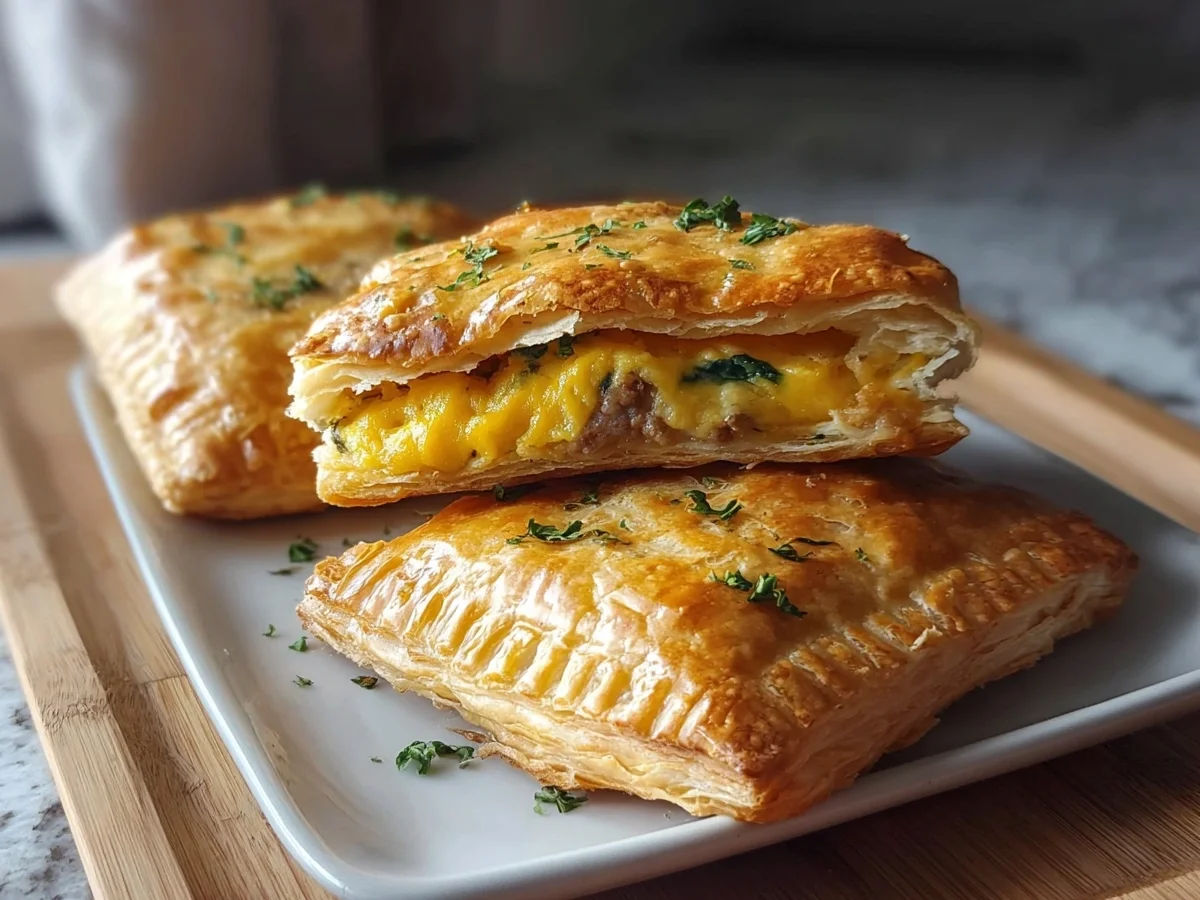 High Protein Savory Breakfast Pop-Tarts for Meal Prep - Image 1
