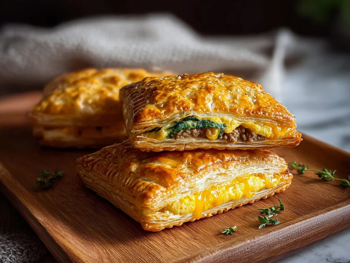 High Protein Savory Breakfast Pop-Tarts for Meal Prep - Image 2