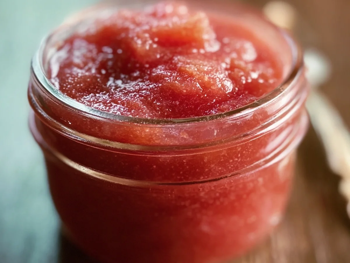 Homemade Rhubarb Butter Recipe - Image 1