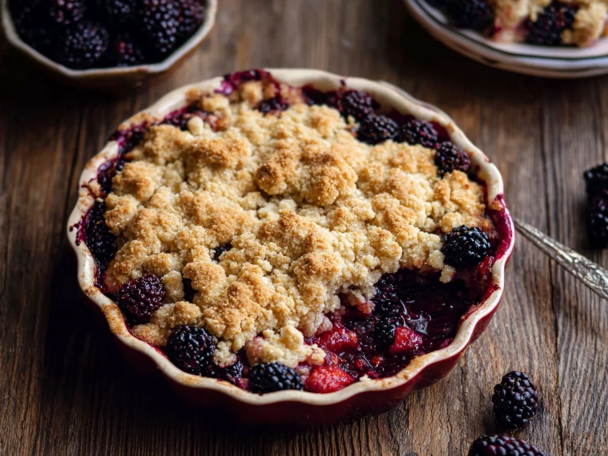 Keto Blackberry Cobbler: Low-Carb Dessert Recipe - Image 2