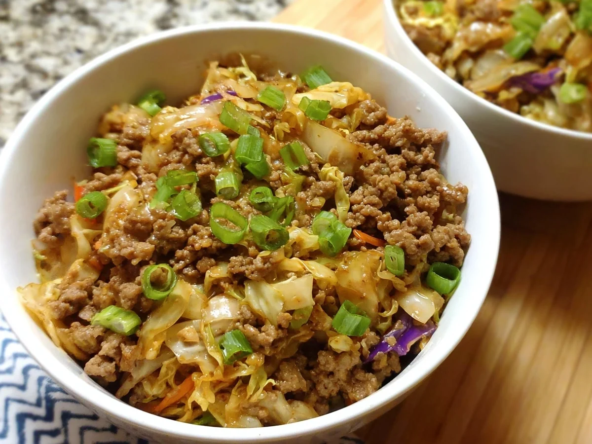 Keto Egg Roll in a Bowl: 15-Minute Low Carb Dinner - Image 2