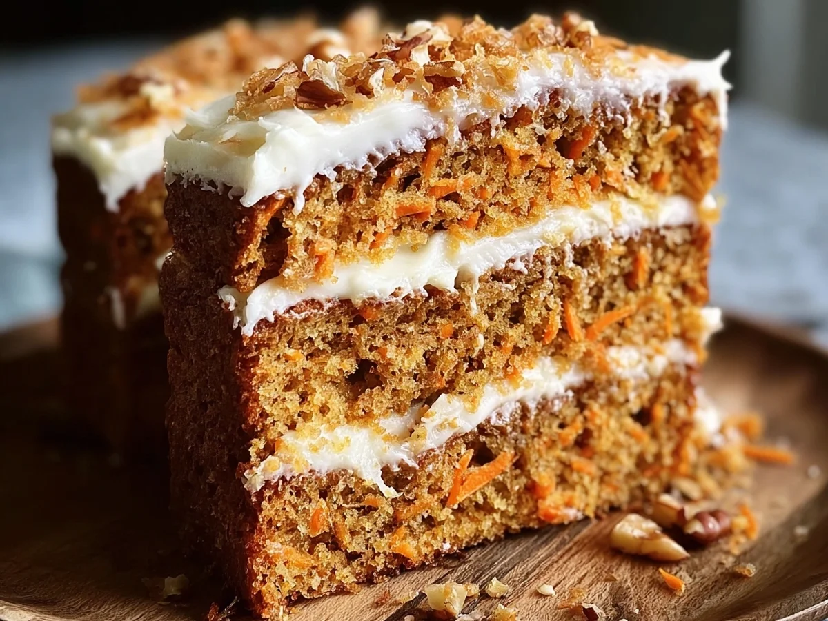 Keto Gluten-Free Carrot Cake: Healthy No Sugar No Flour - Image 1