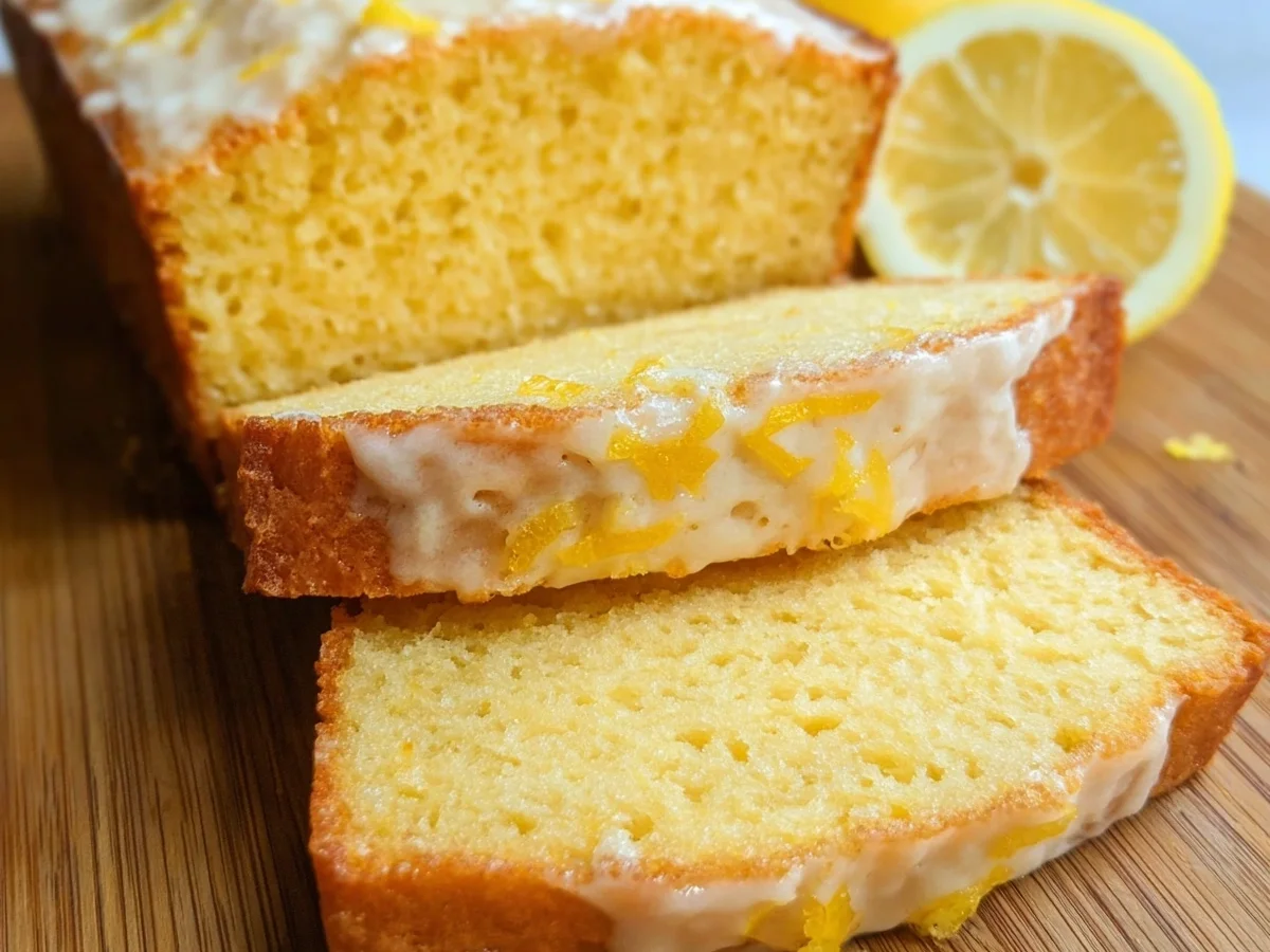 Keto Lemon Bread: Healthy Low Carb Dessert & Breakfast - Image 1