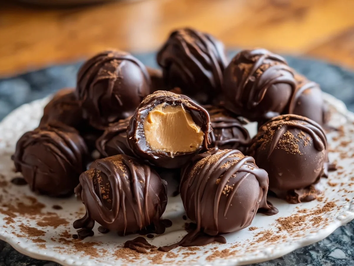 Keto Peanut Butter Chocolate Fat Bombs Recipe - Image 1