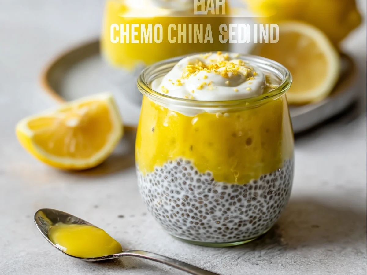 Lemon Chia Seed Pudding: Bright & Healthy Dessert - Image 1