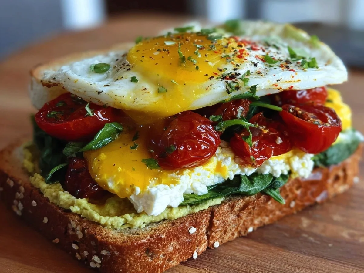 Mediterranean Breakfast Sandwich: Quick, High-Protein - Image 2