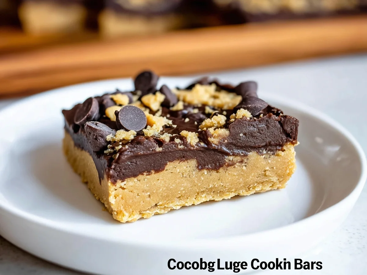 No-Bake Keto Sugar-Free Low-Carb Cookie Bars - Image 2
