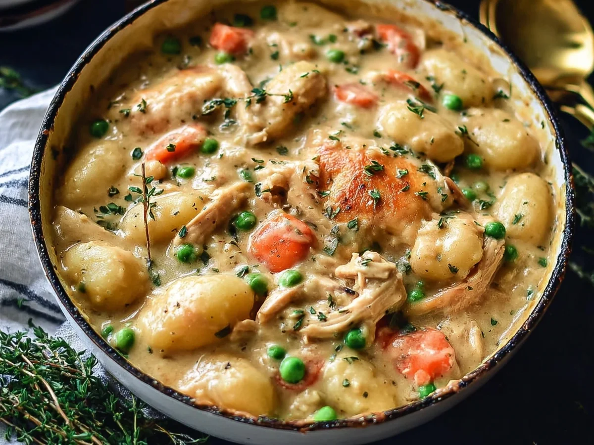 One Pot Gnocchi Chicken Pot Pie Recipe - Image 2