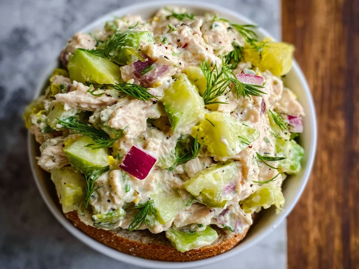 Quick High Protein No-Mayo Tuna Salad (Meal Prep Ready) - Image 1
