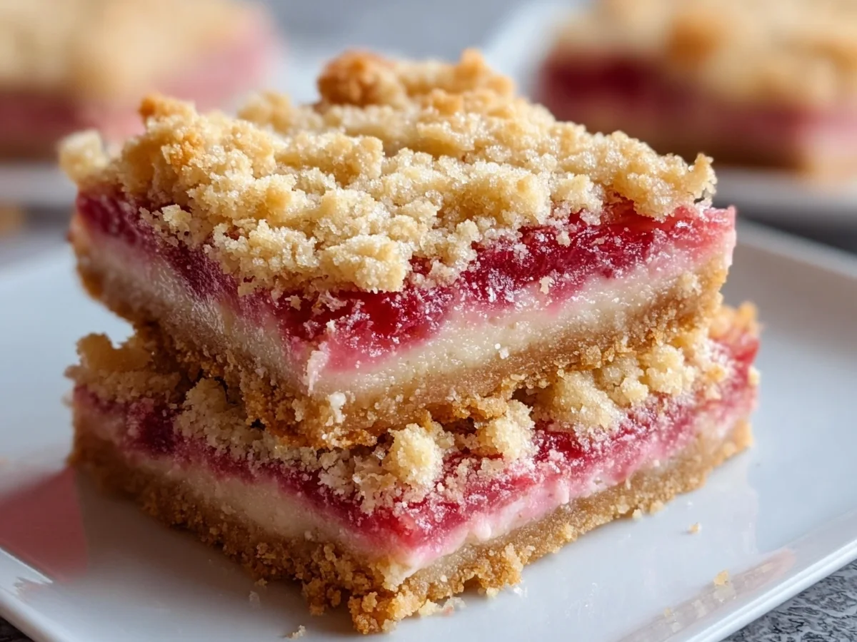 Rhubarb Cream Cheese Bars: Sweet & Tangy Dessert - Image 2