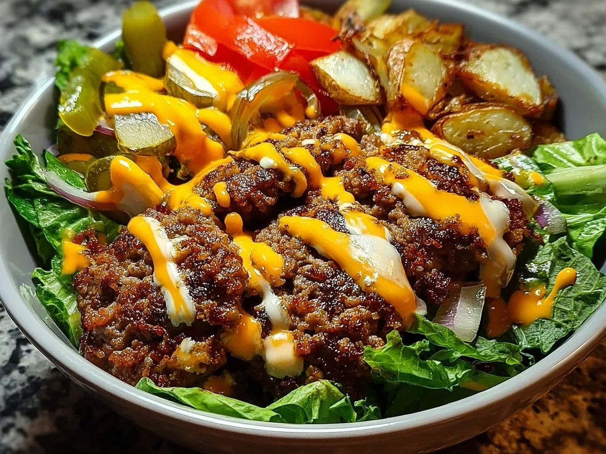 Smash Burger Bowl: Low-Carb, High-Protein Recipe - Image 2