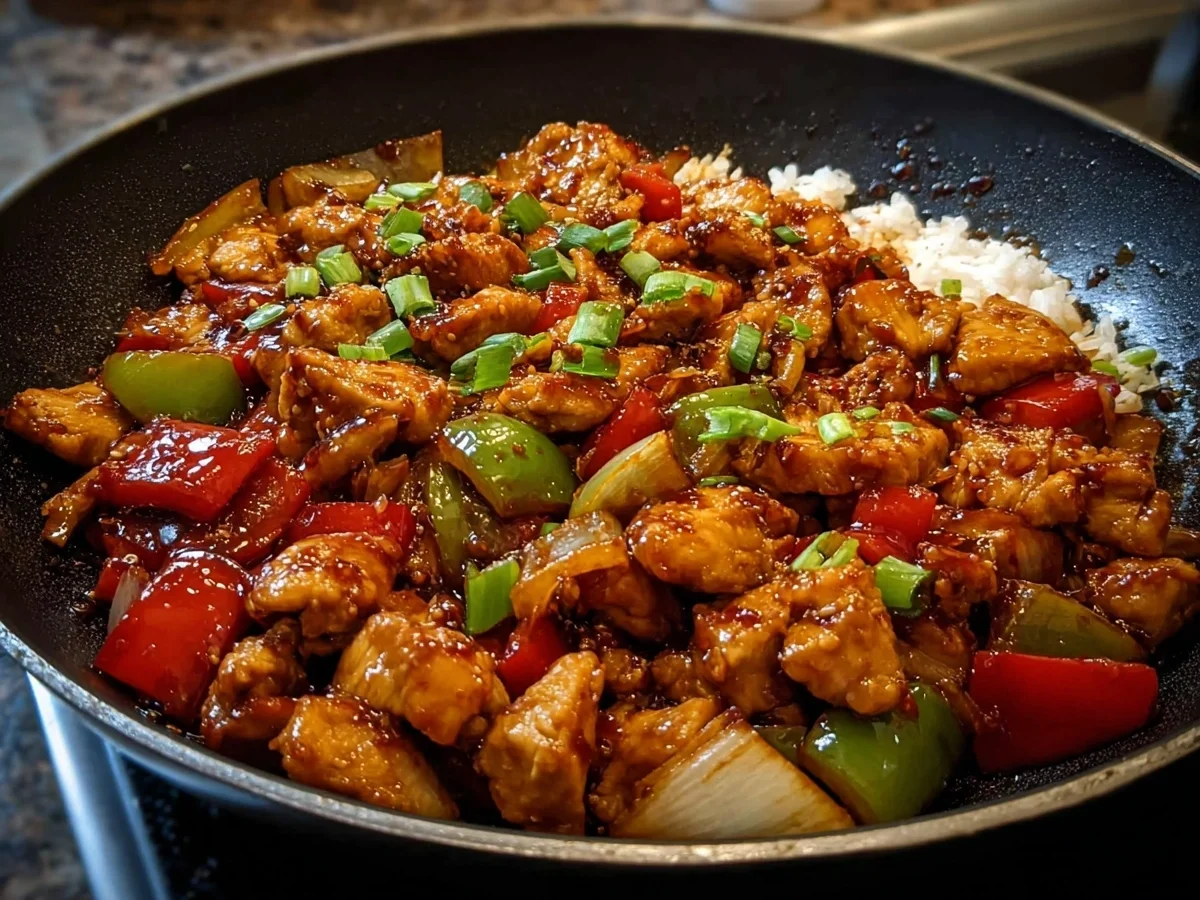 Spicy Korean Chicken Stir Fry | Quick High Protein Dinner - Image 2