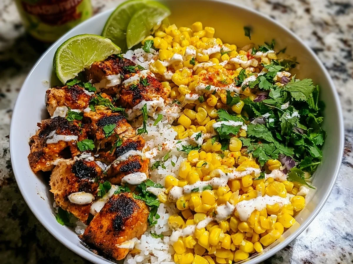 Street Corn Chicken Bowls: High Protein Meal Prep Recipe - Image 2