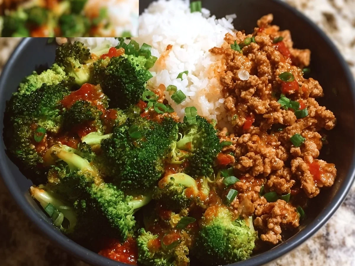 Sweet & Spicy Ground Turkey Broccoli Bowls - Image 2