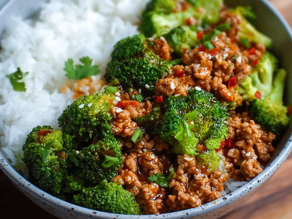Sweet & Spicy Turkey Broccoli Bowls: Quick High-Protein - Image 2