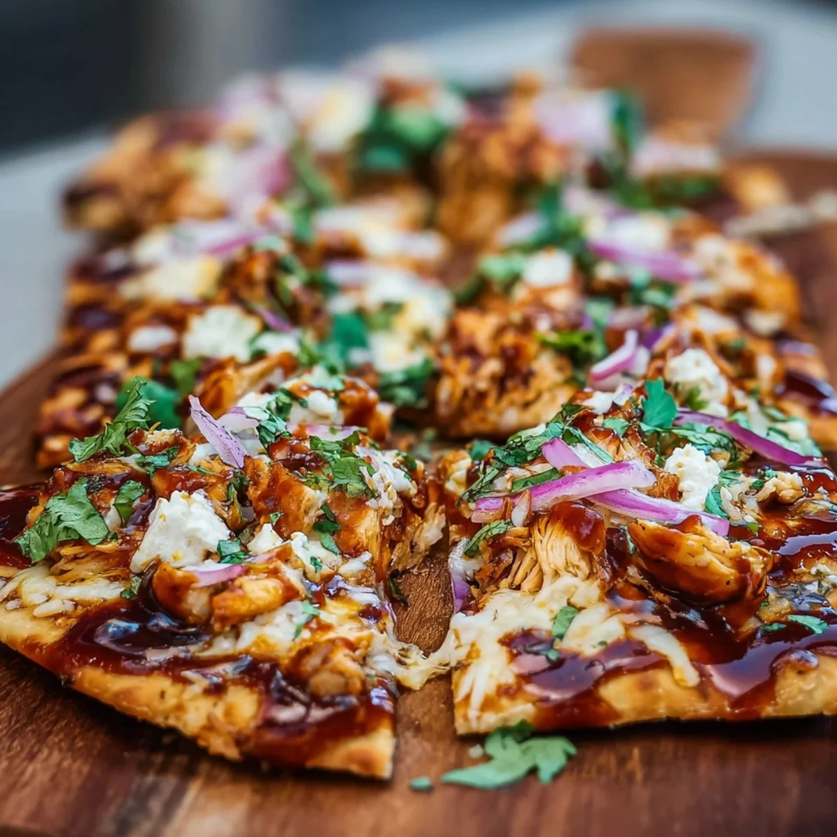 BBQ Chicken Flatbread: High Protein Weeknight Meal