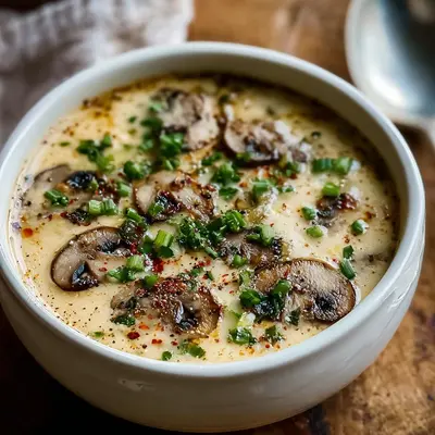 Creamy Cottage Cheese Mushroom Soup: Protein-Rich